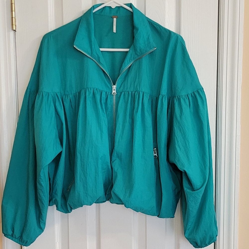 Free People Billow Bomber Jacket